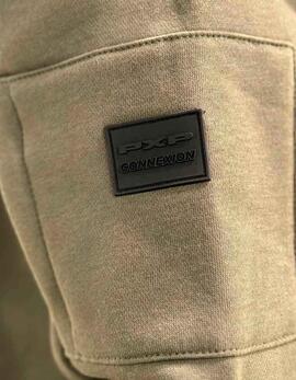 Sudadera Capucha PXP 2522172 - Verde Oliva Oscuro