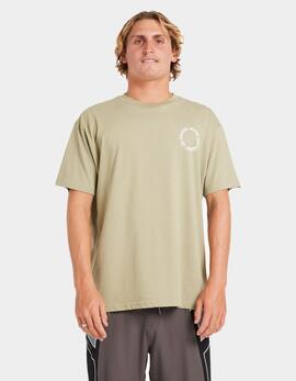 Camiseta VOLCOM ROUND OUT - Green Tea