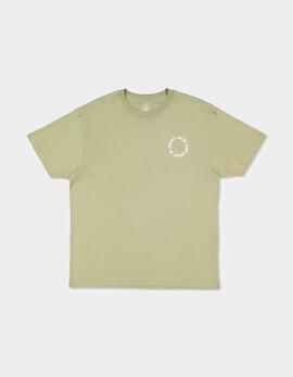 Camiseta VOLCOM ROUND OUT - Green Tea