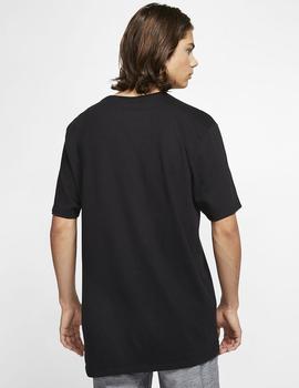 Camiseta HALFER STRIPE - Negro