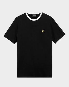 Camiseta LYLE & SCOTT TS2201V - Jet Black/White