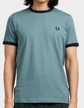 Camiseta FRED PERRY M3519 - Stockport Blue/Navy