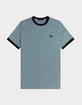 Camiseta FRED PERRY M3519 - Stockport Blue/Navy
