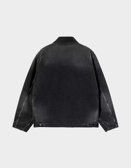 Cazadora OG CARHARTT WIP DETROIT - Black Grind Wash
