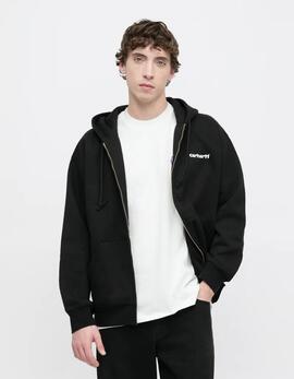 Cazadora HOODED ARCHIVE LINES - Black