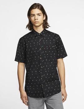 Camisa BIRDS STRETCH - Negro