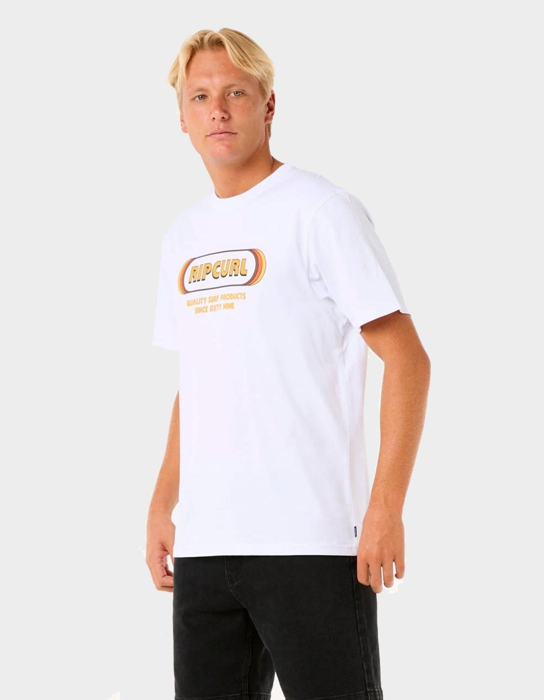 Camiseta RIP CURL SURF REVIVAL YO MUMMA - White