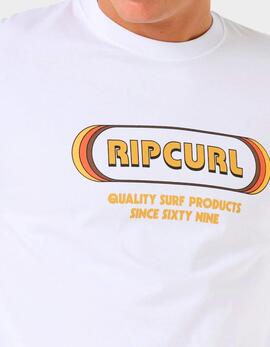 Camiseta RIP CURL SURF REVIVAL YO MUMMA - White
