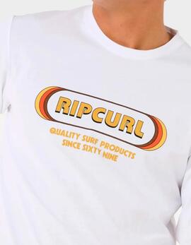 Camiseta RIP CURL ICONS OF SURF UPF LS - White