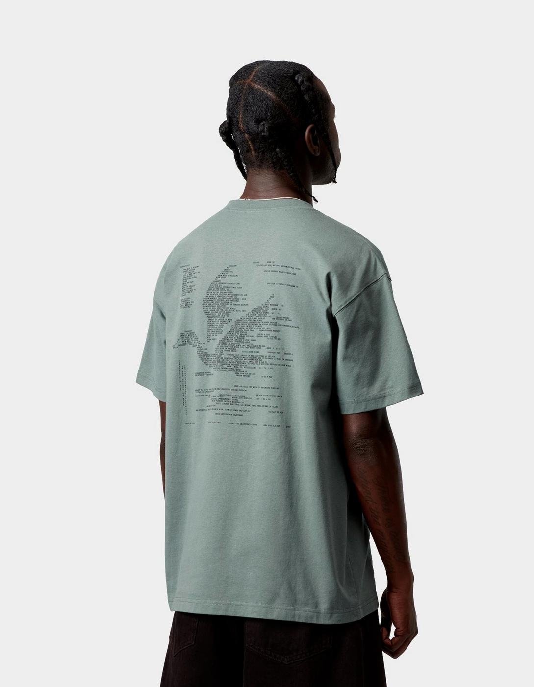 Camiseta CARHARTT WIP PUNCHED - Velvet Green