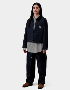 Cazadora CARHARTT WIP W' NEWKIRK SUMMER - Deep Night / Black