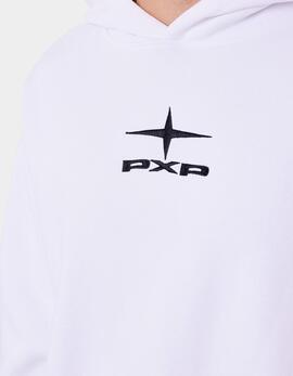 Sudadera Capucha PXP 2522181 - Blanco