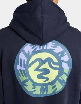 Sudadera Capucha ELEMENT PATH AHEAD - Eclipse Navy
