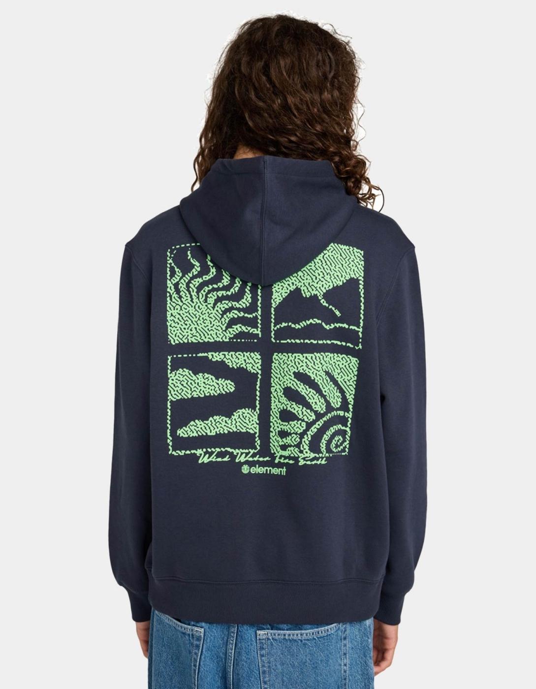 Sudadera Capucha ELEMENT 4 ELEMENTS - Eclipse Navy