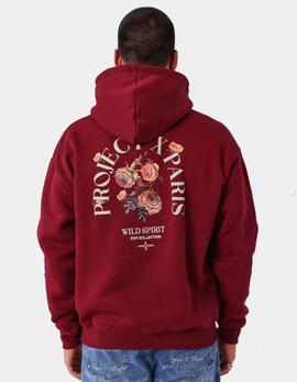 Sudadera Capucha PXP 2522175 - Burdeos