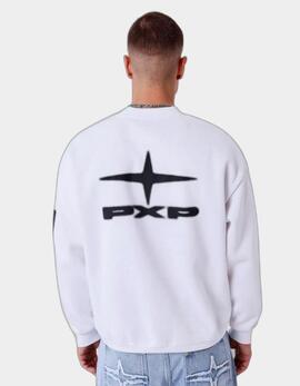 Sudadera Crew PXP 2622304 - Blanco