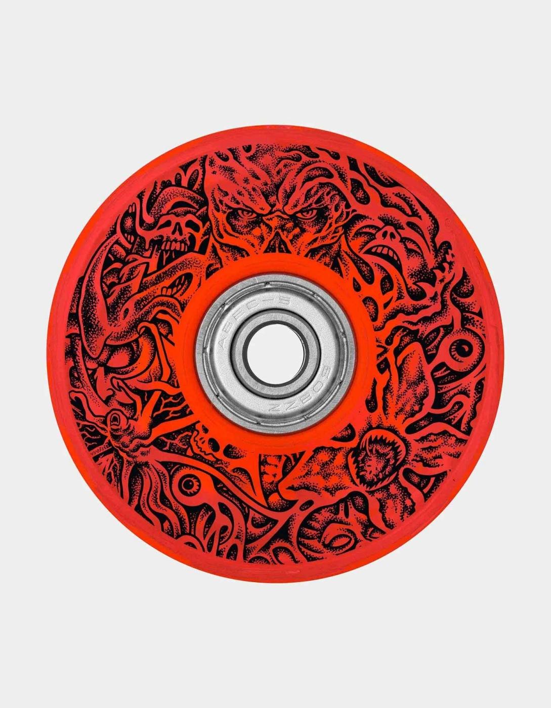 Ruedas STA CRUZ X STRANGER THINGS HELLFIRE 66MM