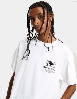 Camiseta VANS STACKED HI - White