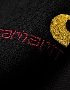 Sudadera CARHARTT WIP Crew AMERICAN SCRIPT - Black