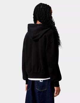 Sudadera CARHARTT WIP W' CASEY - Black / Silver