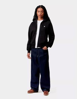 Sudadera CARHARTT WIP W' CASEY - Black / Silver