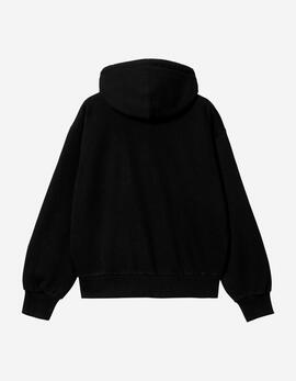 Sudadera CARHARTT WIP W' CASEY - Black / Silver