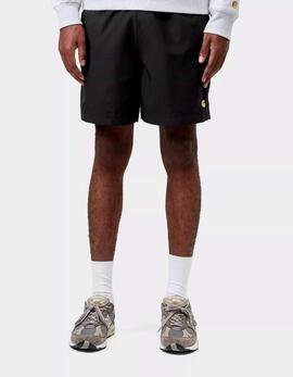 Bañador CARHARTT WIP CHASE - Black / Gold