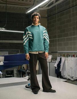 Sudadera KAOTIKO Crew CHAD - Heura/Ivory