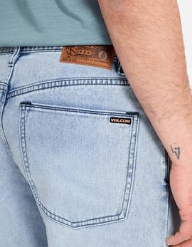 Pantalón VOLCOM SOLVER DENIM - Worn Light Blue