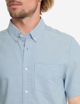 Camisa VOLCOM EVERETT OXFORD - Wrecked Indigo