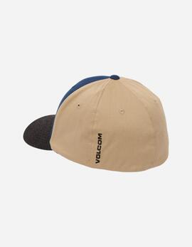 Gorra VOLCOM  FULL STONE HTHR FLEXFIT - Dust Bowl Indigo