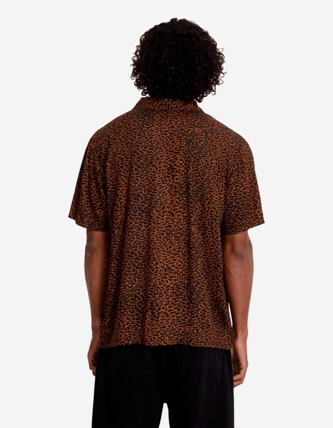 Camisa VOLCOM UTOPIAS PRINT - Brown Horn