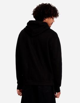 Sudadera Cap. Abierta SINGLE STONE - Black