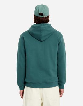 Sudadera Cap. Abierta SINGLE STONE - Rifle Green