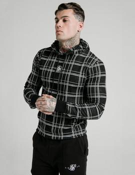 Sudadera capucha Smart - Negro Blanco