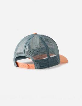 Gorra PATAGONIA P-6 LOGO LOPRO TRUCKER - White/Peach Sherbe