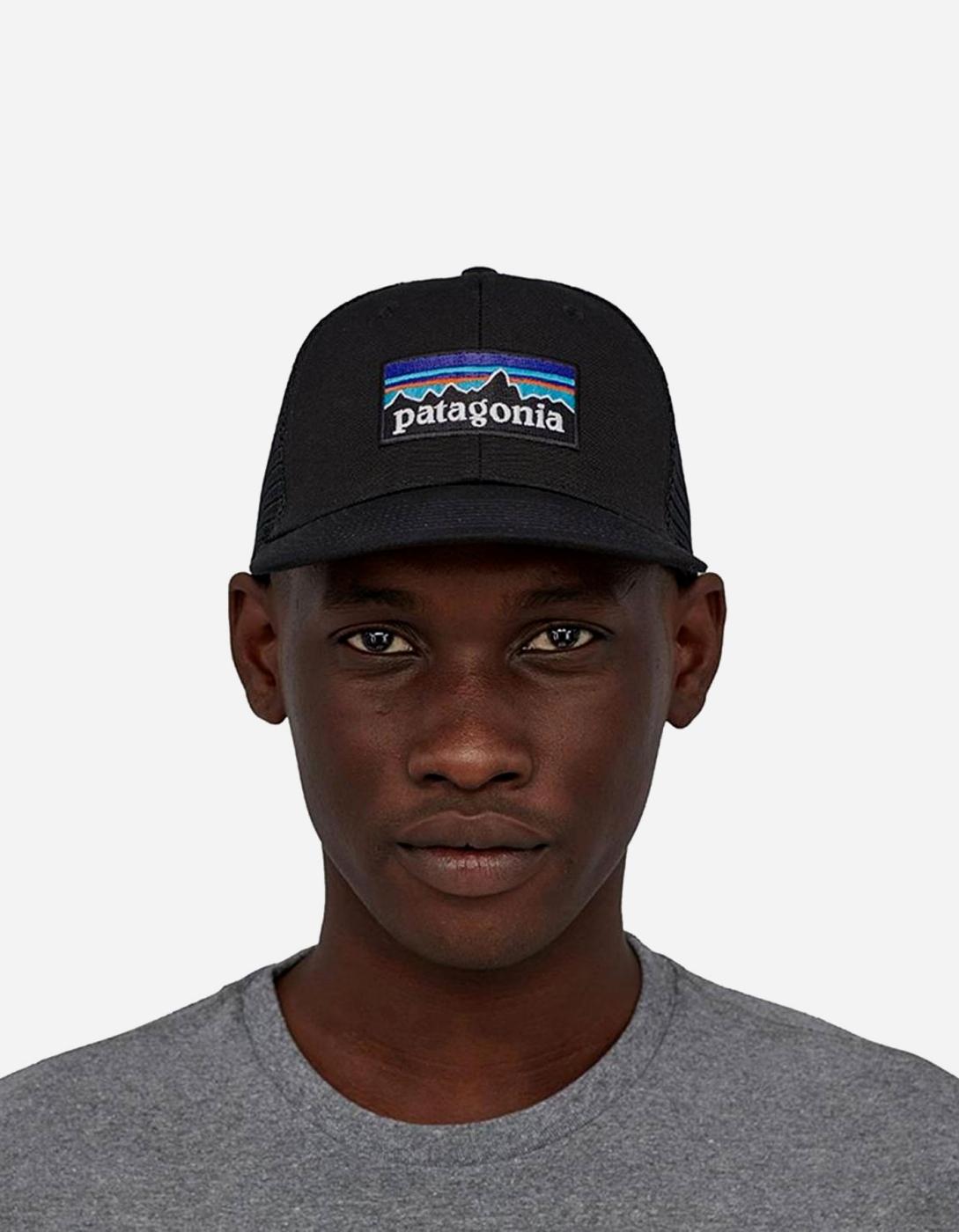 Gorra PATAGONIA P-6 LOGO TRUCKER - Black