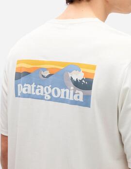 Camiseta PATAGONIA CAP COOL DAILY - Dino White