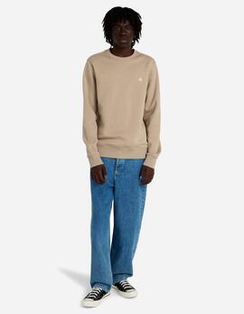 Sudadera Crew ELEMENT ICON EMBROIDERY - Aluminum