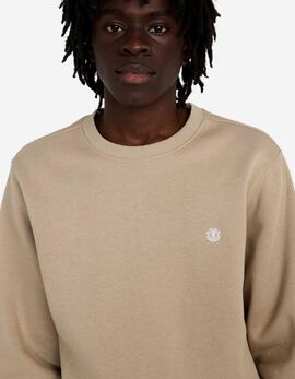 Sudadera Crew ELEMENT ICON EMBROIDERY - Aluminum