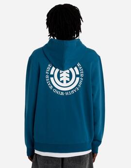 Sudadera Capucha ELEMENT SEAL BP - Mallard Blue