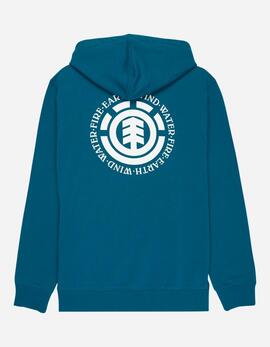 Sudadera Capucha ELEMENT SEAL BP - Mallard Blue