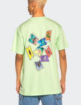 Camiseta Grimey YANGA TAROT - Verde