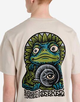 Camiseta ELEMENT TIMBER THE FROG - Crystal Gray
