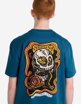 Camiseta ELEMENT TIMBER HERMIT - Mallard Blue