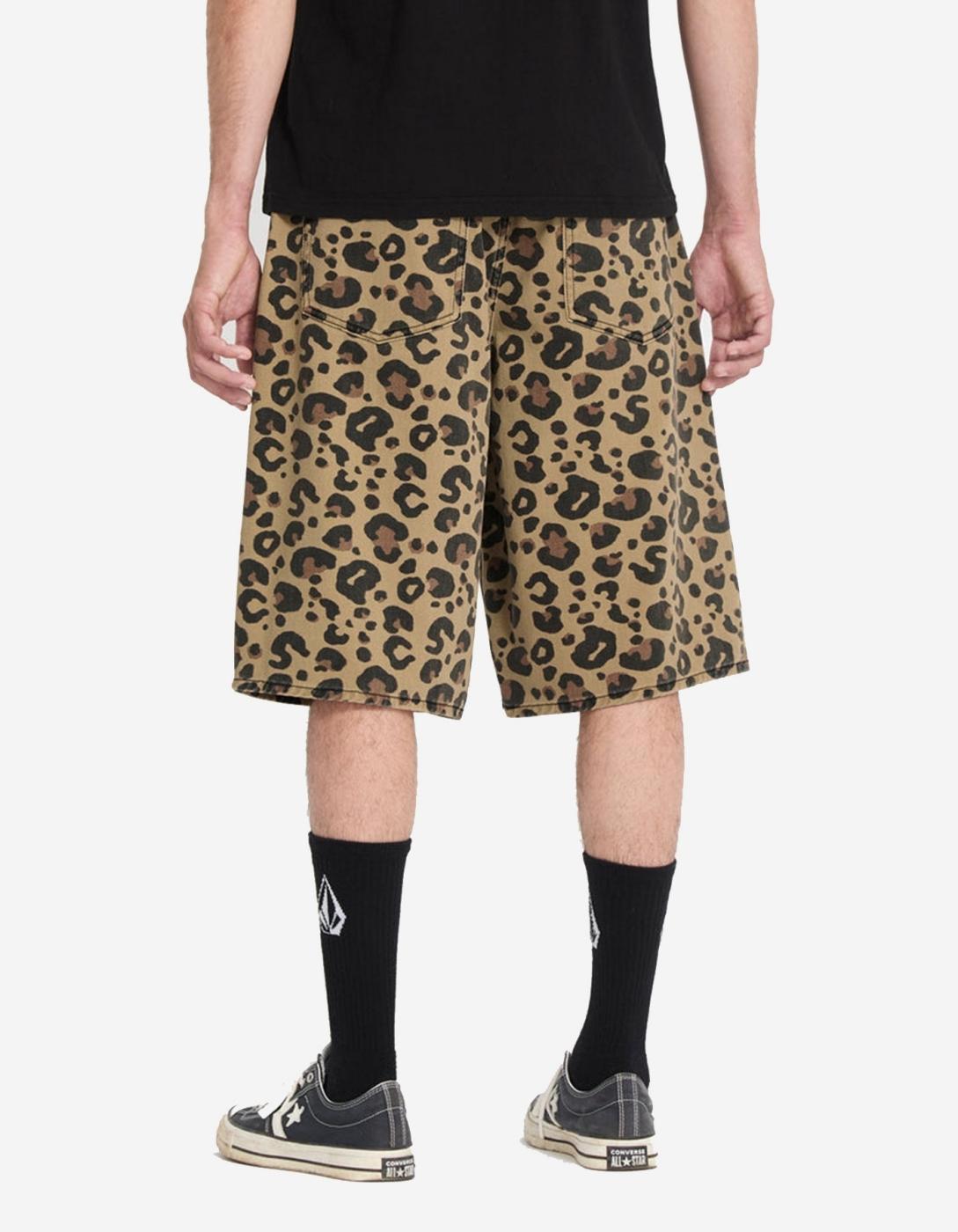 Bermuda VOLCOM CHILLOW DENIM 24' - Cheetah