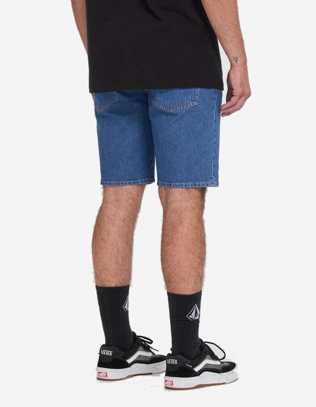 Bermuda VOLCOM SOLVER DENIM - Bold Blue