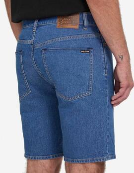 Bermuda VOLCOM SOLVER DENIM - Bold Blue