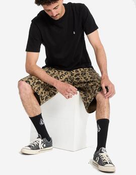 Bermuda VOLCOM CHILLOW DENIM 24' - Cheetah