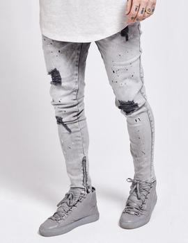 Pantalón RIOT LOW RISE SKINNY - GREY